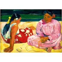 Puzzle 1000 el. Kobiety na pla�y, Gauguin, 1891 Bluebird Puzzle