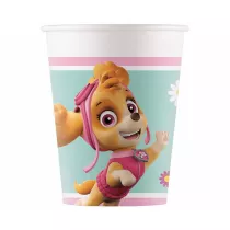 Psi Patrol Kubeczki papierowe Paw Patrol Skye & Everest 200 ml 8 szt.