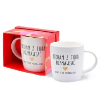 Kukartka Kubek Kocham z Tob� rozmawia� Walentynki PASSION CARDS TOP-010