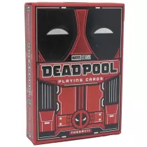 Deadpool, karty do gry, czerwone Theory11