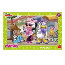 Puzzle ramkowe 15 el. Minnie na Montmartre Dino Toys