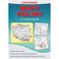 Konturowe mapy Polski z wiczeniami