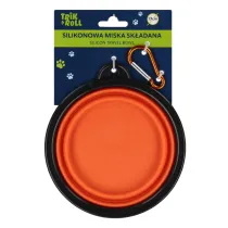 Miska dla zwierz�t silikonowa sk�adana pomara�czowa 13cm TRIK&ROLL 560890