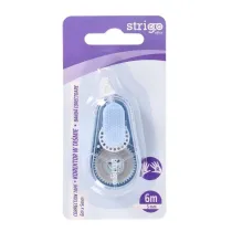 Korektor w ta�mie 5mmx6m niebieski STRIGO