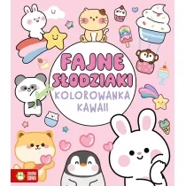 Fajne s�odziaki. Kolorowanka Kawaii