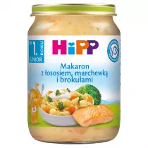 Hipp Makaron z ososiem marchewk i brokuami po 1. roku 250 g
