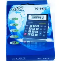 Titanum Kalkulator biurowy. TG-8432 Taxo czarny