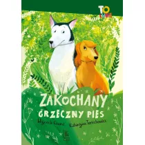 Zakochany grzeczny pies