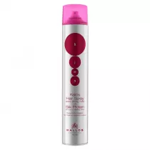 Kallos KJMN Hair Spray Extra Strong Hold With Silk Protein extra mocny lakier do wosw chronicy przed wilgoci 750 ml