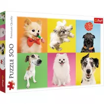 Puzzle 500 el. Psy Trefl