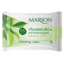 Marion Refreshing Wipes chusteczki od�wie�aj�ce Green Tea 15 szt.