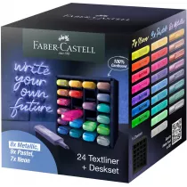 Faber-Castell Zestaw zakre�laczy 1546 prezenter na biurko 24 szt.