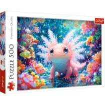 Puzzle 500 el. Aksolotl Trefl