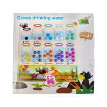 Drewniana ukadanka Soiki do nauki liczenia i kolorw 1009711 Norimpex