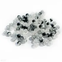 dpCraft Koraliki szklane sp�kane mix 8mm 100 szt.