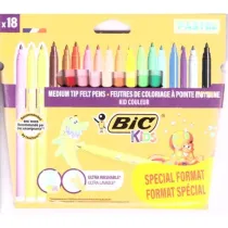 Bic Flamastry Kids Couleur pastel 18 szt.