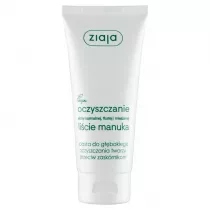 Ziaja Licie Manuka Oczyszczanie pasta do gbokiego oczyszczania twarzy przeciw zaskrniakom 75 ml