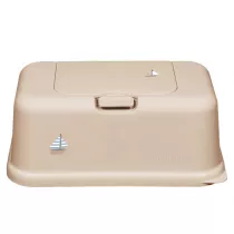 Funkybox Pojemnik na chusteczki Beige Boat