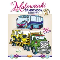 Samochody ci�arowe. Malowanki - seria z misiem
