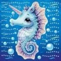 Mozaika piankowa morski jednoroec 25x25cm Titanum