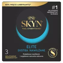 Skyn Elite ekstra nawilane nielateksowe prezerwatywy 3 szt.