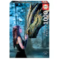 Puzzle 1000 el. Anne Stokes Collection. Pewnego razu Educa