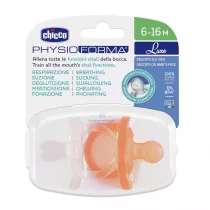 Chicco Physioforma Luxe silikonowy smoczek 6-16 mies. 2 szt.