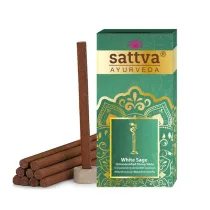 Incense Sticks kadzideka indyjskie White Sage, Biaa Szawia
