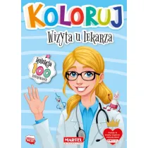 Wizyta u lekarza. Koloruj