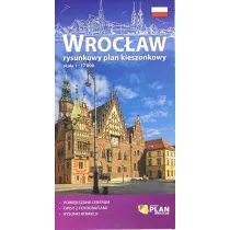 Wrocaw - plan kieszonkowy rysunkowy PL - 2025