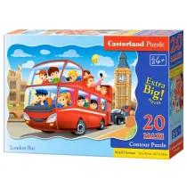 Puzzle maxi 20 el. London Bus Castorland
