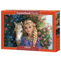 Puzzle 1500 Princess With A Horse Castorland