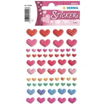 Herma Naklejka Magic serduszka
