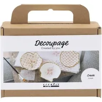 Zestaw do decoupage Muszle Ma��y Stepp