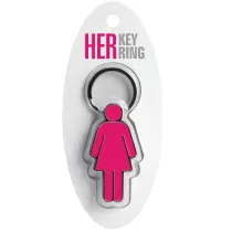 If Her KEYRING - brelok do kluczy kobieta
