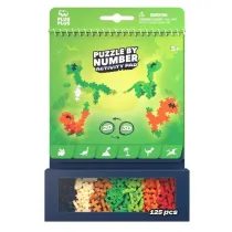 Klocki Plus-Plus puzzle by number dinozaury 125el
