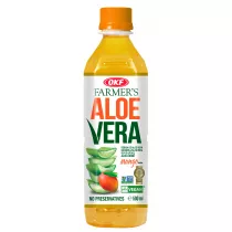 Okf Napj Farmer's Aloe Vera z czstkami aloesu Mango 500 ml