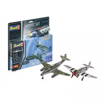 Model Set Messerschmitt Me262/P-51B Mustang Cobi