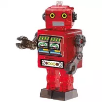 Puzzle 3D 39 el. Crystal Robot czerwony Bard Centrum Gier
