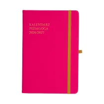 Kalendarz pedagoga 2026/2027 Salsa A5 tygodniowy r�owy