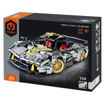 Klocki iM.Master 1:14 model auto srebne 1237 element�w