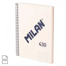 Zeszyt na spirali A5/80K gadki 1918 beowy MILAN