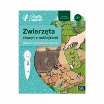 Czytaj z Albikiem. Zeszyt z naklejkami. Zwierz�ta. Interaktywne m�wi�ce naklejki