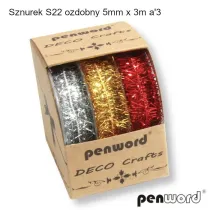 Polsirhurt Sznurek ozdobny S22 5mm x 3m mix