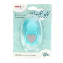 Brewis Dziurkacz ozdobny - Serce 2,5cm MIX