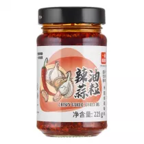 Yipin Chrupicy czosnek z chili w oleju 225 g