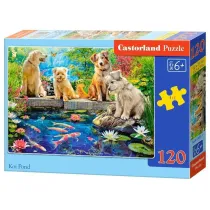 Puzzle 120 Koi Pond CASTOR Castorland