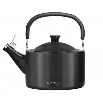 Vialli Design Czajnik z gwizdkiem Diamante grafitowy matowy 28197 1,5 l