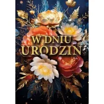 Armin Style KARNET URODZINY B6 Z KOP AS FL-35 GRA FOL