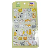 Kiddisvit Naklejki 3D Crystal Kotki